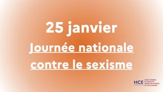 25 janvier, journée nationale contre le sexisme