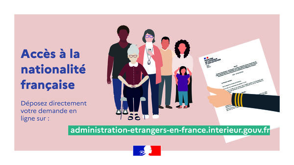 Vos démarches en ligne sur https://administration-etrangers-en-france.interieur.gouv.fr