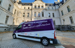 Unité mobile de vaccination
