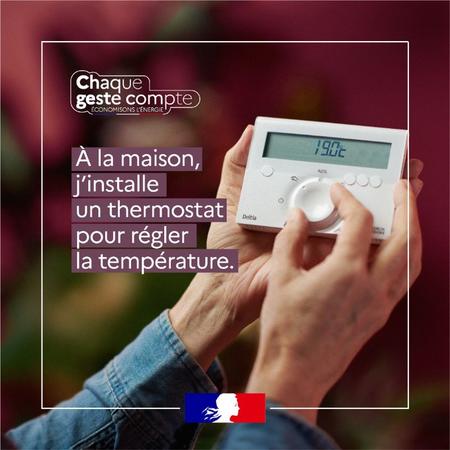 #5 J’installe un thermostat programmable